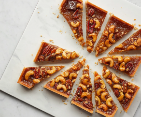 The secret of our nut/pecan tart!